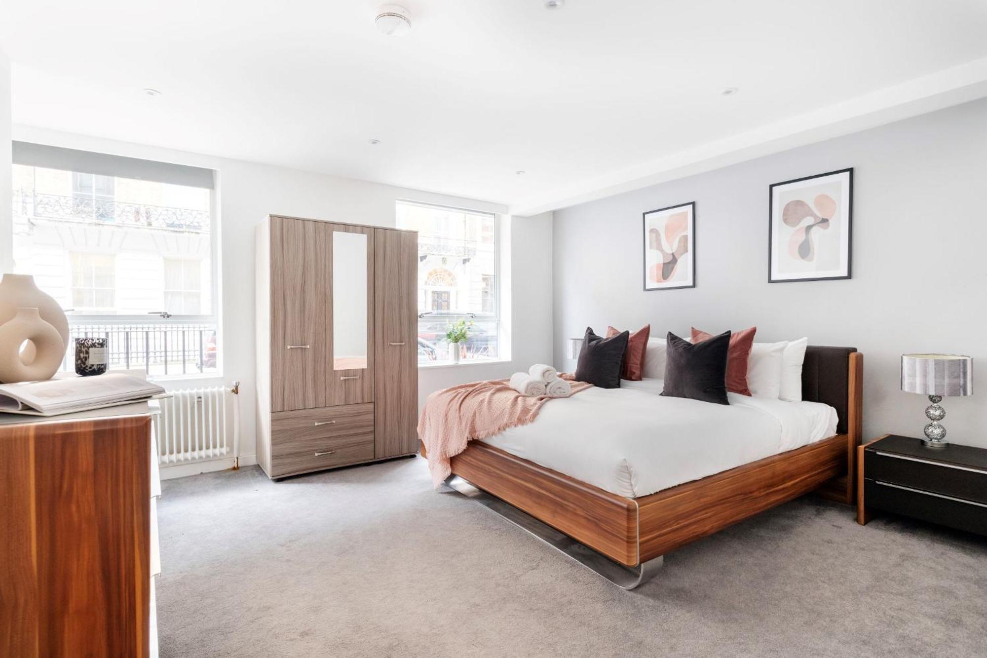Marylebone - Wimpole St - 3Br - Cityapartmentstay Лондон Екстериор снимка